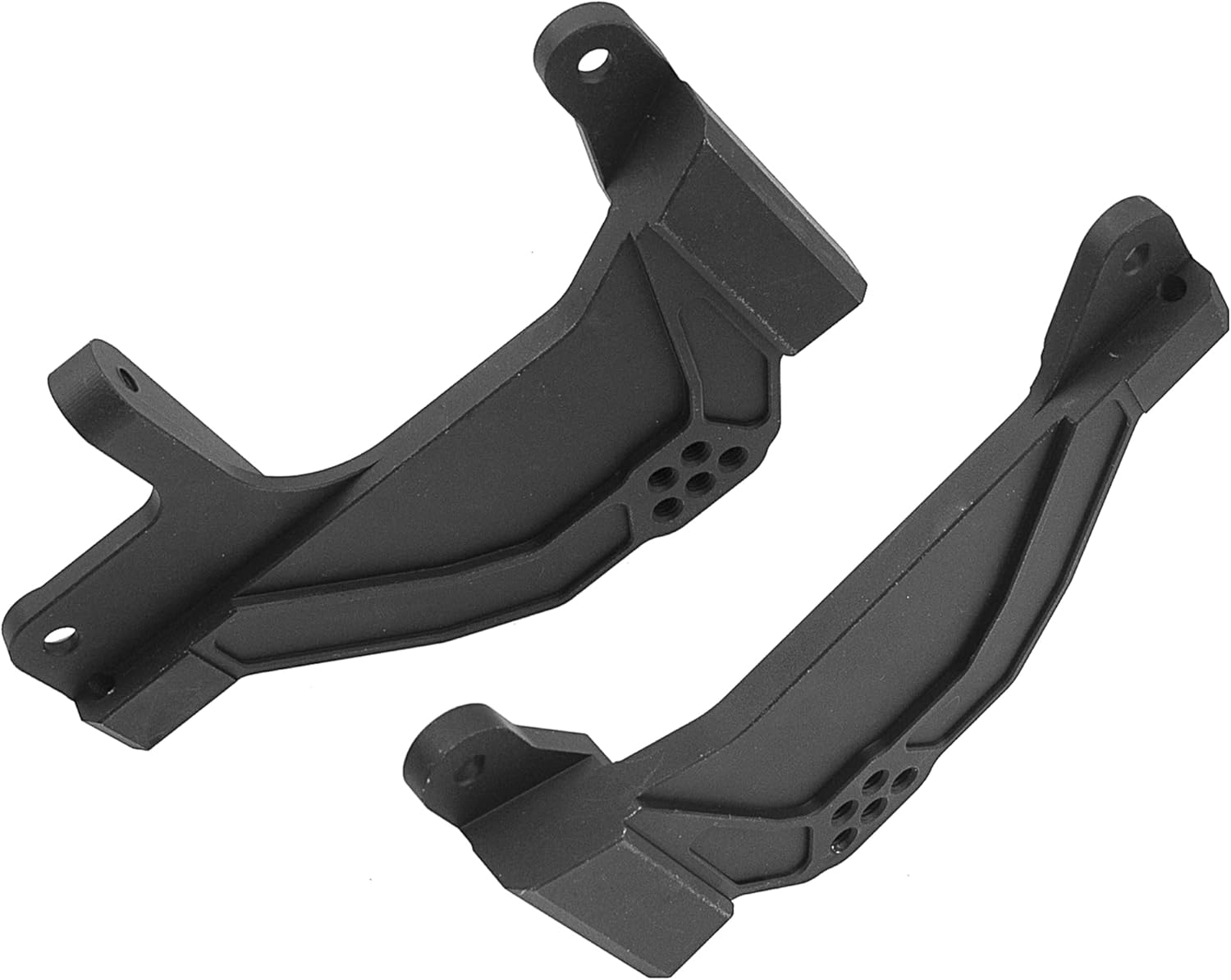 ShareGoo CNC Aluminum Front & Rear Shock Hoops Shock Towers Mounts Bracket Compatible with Axial SCX6 Jeep JLU Wrangler 1/6 RC Crawler Car Upgrade Part