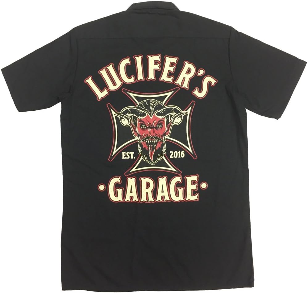 Lucifer's Garage "Iron Cross Workshirt