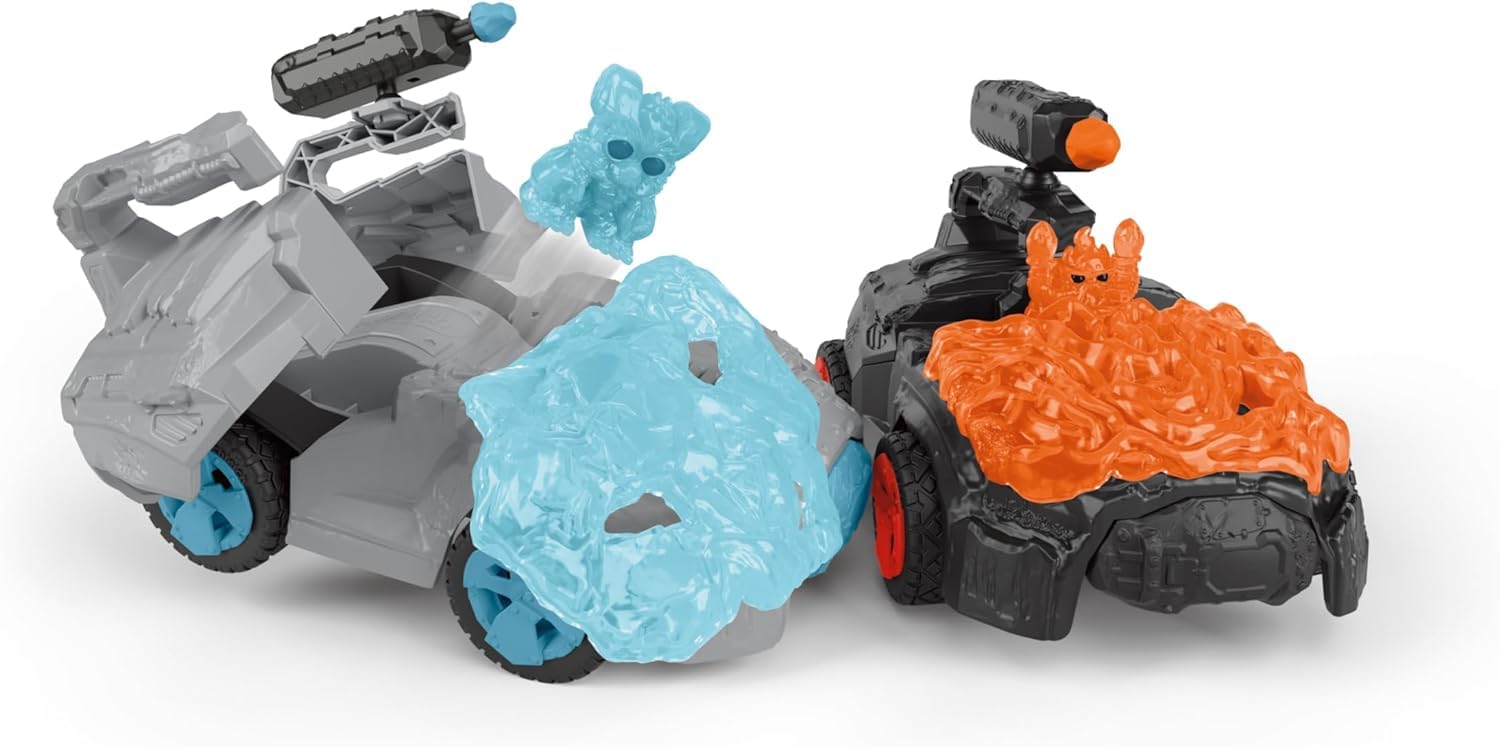 SCHLEICH 42669 Ice CrashMobile with Mini Creature, from 7 years, ELDRADOR CREATURES - Playset, 17 pieces, Multicolor, Small - Image 3