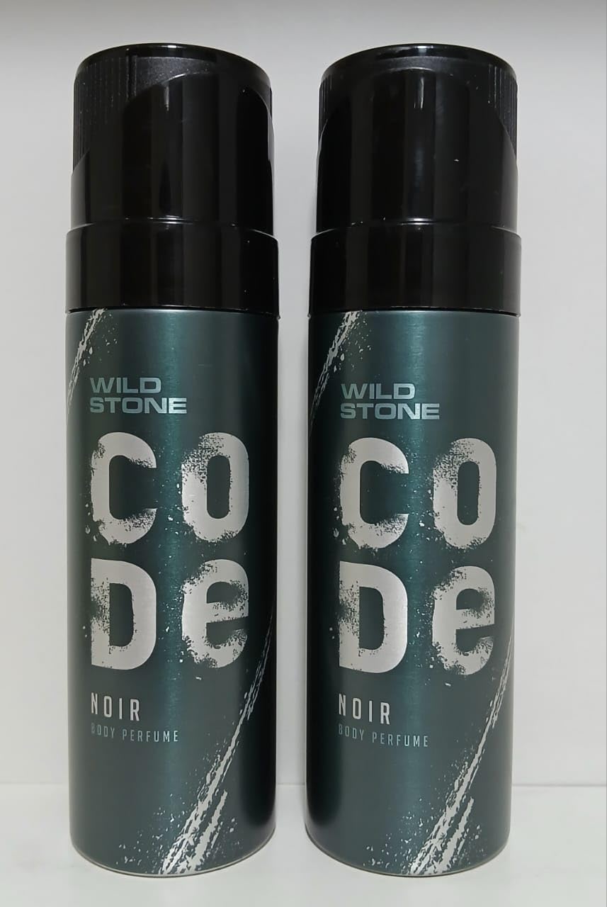 Code Body Perfume Noir 120ml Each, For Men, Pack Of 2pc-image-39