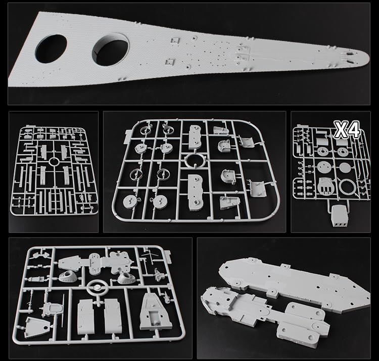 USS Missouri BB-63 U.S. Navy Battleship Model Kit, 1/350 Scale, Advanced Version, Plastic(VF350909AD) - Image 7