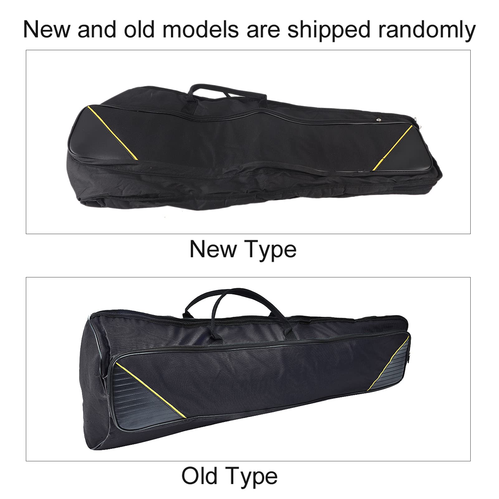Yosoo Portable Trombone Bag Musical Instrument Case for Alto Tenor Players (Black)