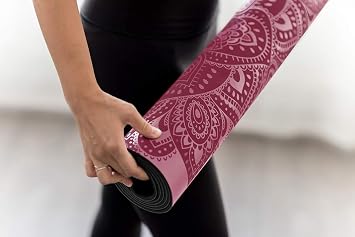 YOGA DESIGN LAB | The Infinity Mat | Luxurious Non-Slip Design Provides Unparalleled Grip to Support and Align You Beautifully | Eco-Friendly | w/Carrying Strap!