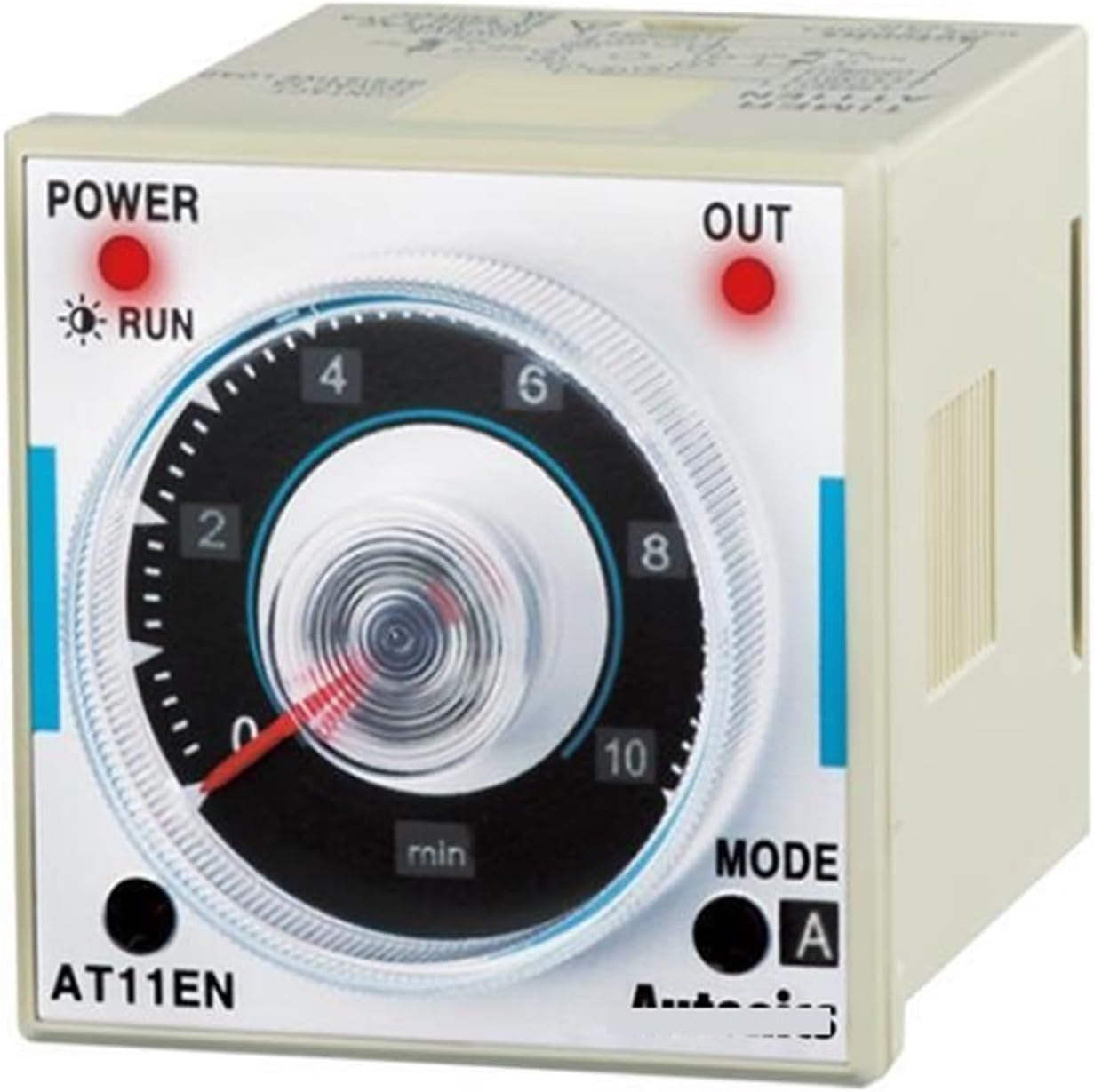 NURII Digital Counter AT11EN Timer, Analog, 6-Mode, Multi-Range, 2 SPDT, 100-240VAC/24-240 VDC, 11 Pin (Socket Req'd) Electrical Timers