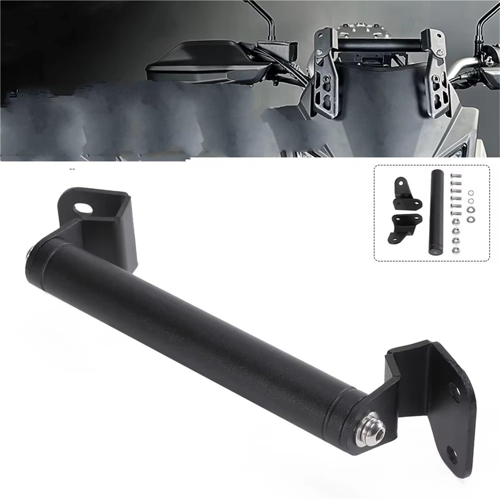 Soporte Teléfono Móvil GPS para KOVE para 500X 2019-2023 para 525X 2023-2025 Extensión Manillar Soporte Navegación GPS Barra Motocicleta Teléfono
