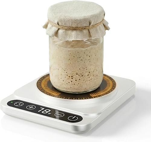 Miniatura 9 de SourKeeper, Calentador de Masa Madre 2 en 1 Pro de Tamaño Grande - 2026 Mejora Placa de Calentamiento Más Grande, Sonda de Temperatura de Masa,