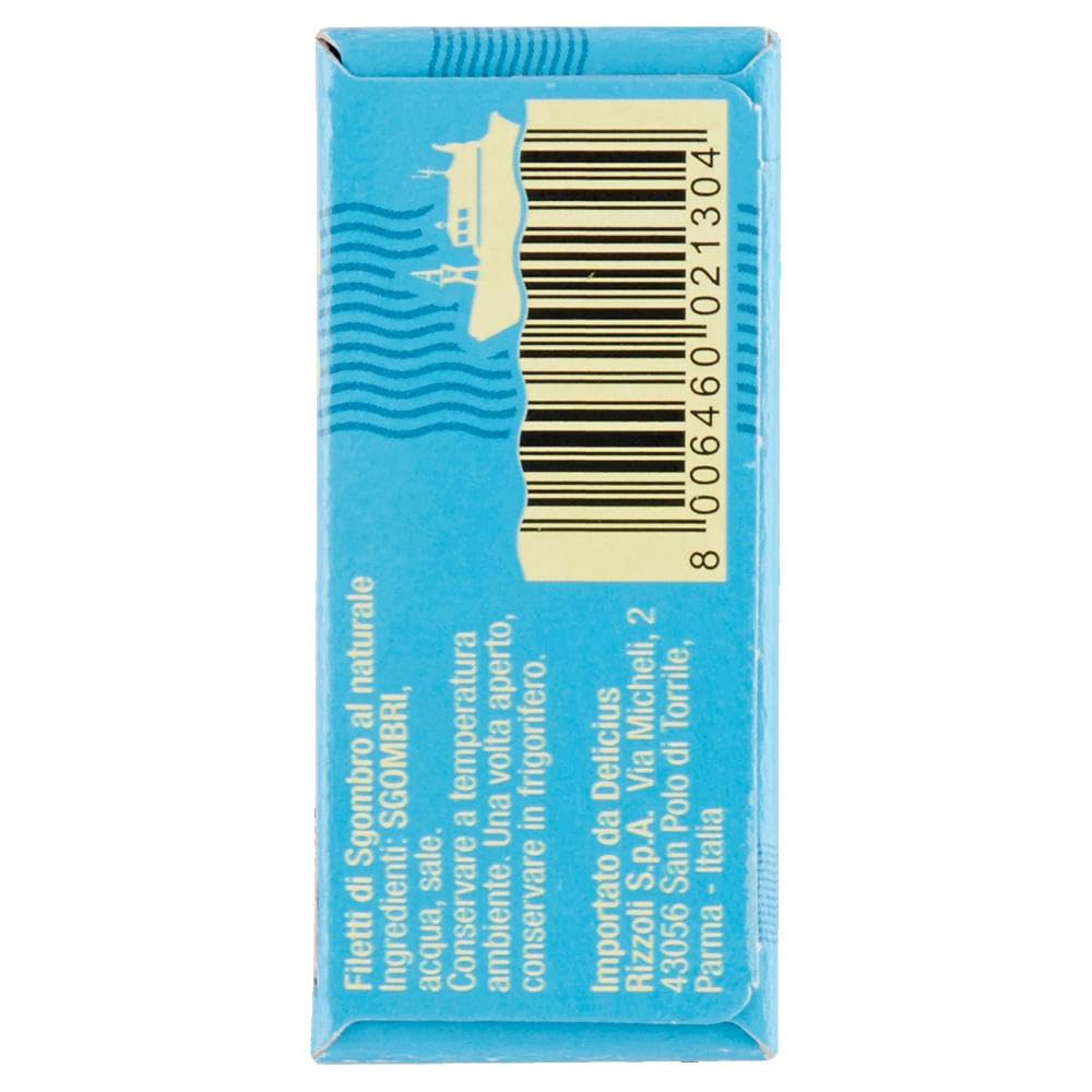Italian Gourmet Filetti di Sgombro al Naturale Makrele 25 x 125g