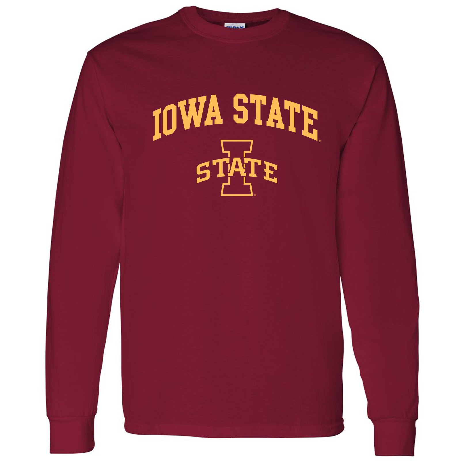 NCAA Officially Licensed College - University Team Color Arch Logo Long Sleeve — image 1