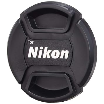 58mm Camera Lens Cap for Nikon DSLR, Protective Camera Lens Cap