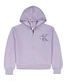 Girls&apos; Long Sleeve Full Zip Fleece Hoodie Sweatshirt