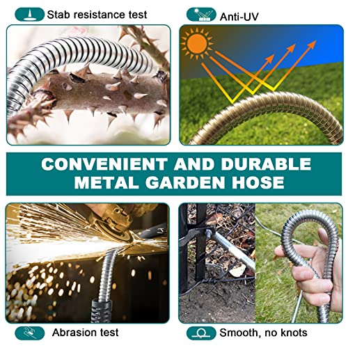 Relxitl-Garden-Hose-100ft-Stainless-Steel-Garden-Hose-Metal-Flexible-Water-Hose-with-Sprayer-for-Yard-Never-Kink-Tangle-Durable-and-Leak-Proof-Heavy-Duty-for-Outdoor-Use