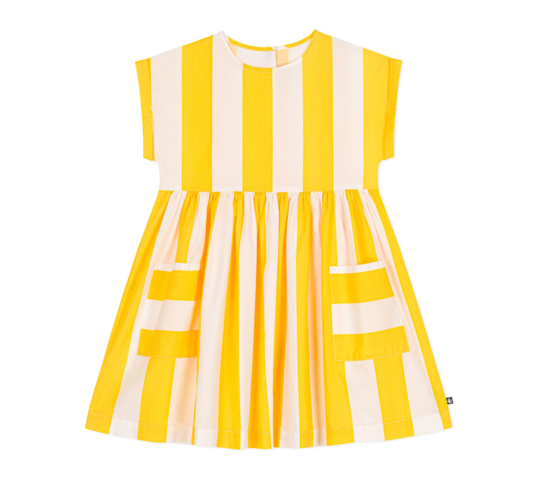 Petit Bateau Mädchen Kurzarmkleid