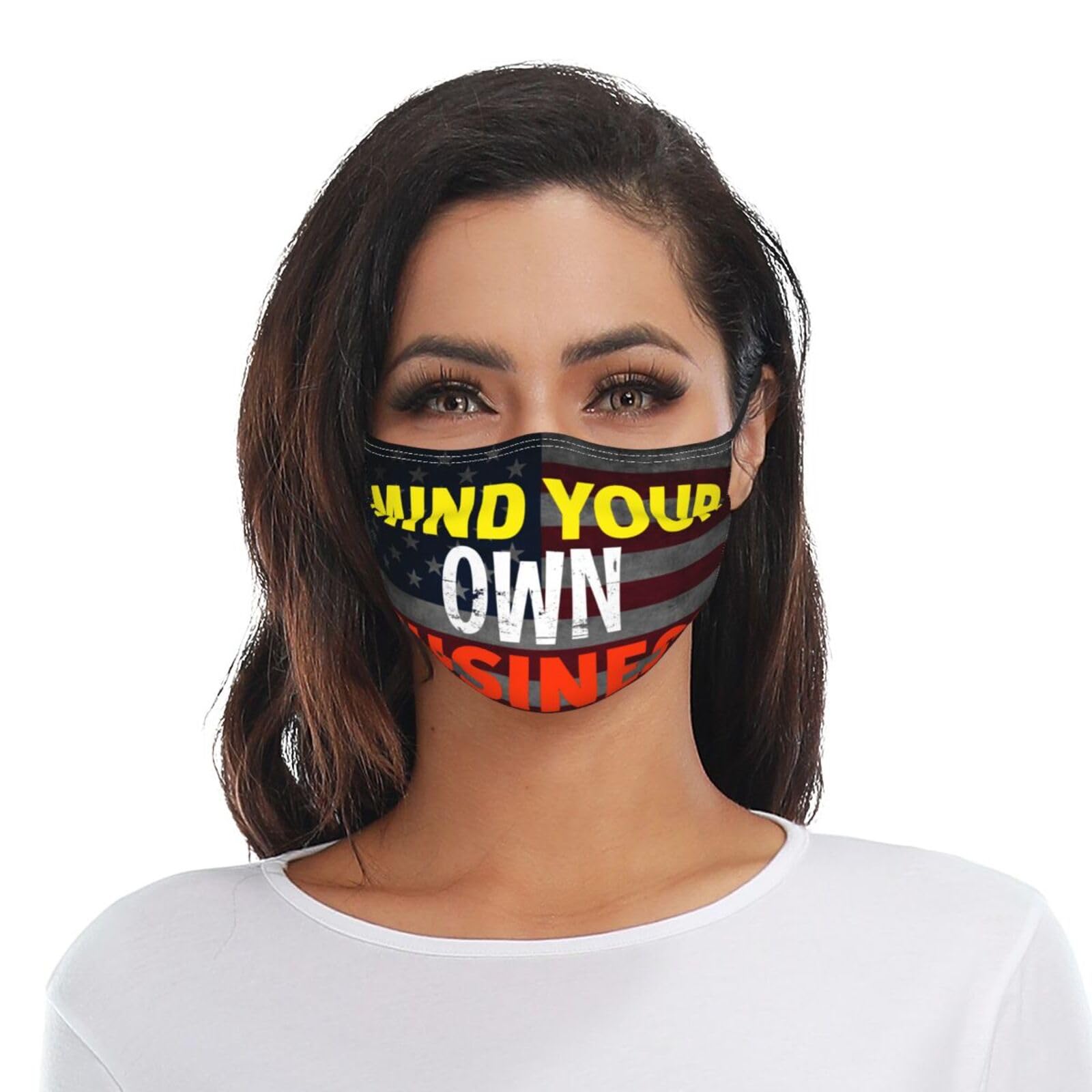 Mind Your Own Business Adult Dust Mask Adjustable Dust Face with 2 Filter12