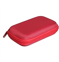 Vista 5 de Hermitshell Estuche rígido de viaje para KLIQ MetroPitch - Metrónomo Tuner (rojo)