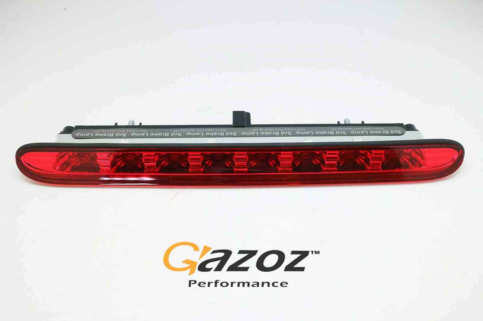 Red LED/Red Lens 3rd Third Brake Light Stop Lam compatible with Peugeot 01-08 206 cc