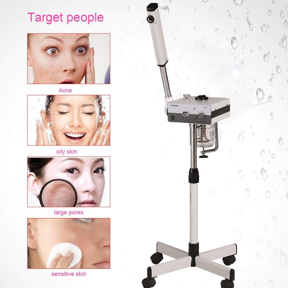 Parowiec do twarzy Gorące spraye parowe Czyszczenie porów Jasne zaskórniki Trądzik Osobista sauna SPA Atomizer Hydration do salonu piękności Sprzęt do pielęgnacji skóry - 650W