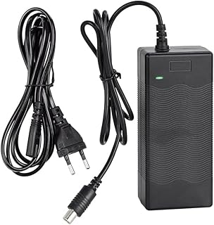 E Scooter Charger for Xiaomi M365/Pro/Mi 3/1s, Chargers for Scooters 42V 2A AC, Hoverboard Charging Cable with LED Charging Indicator, Power Supply E-Scooter for Xiaomi Electric Bicycles Electric