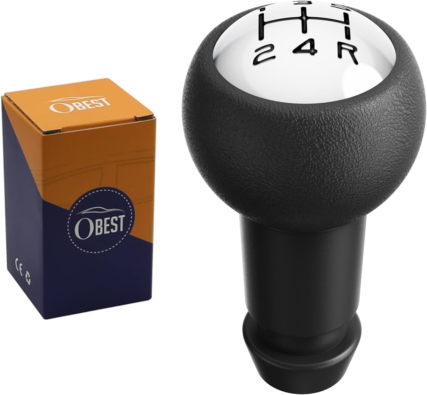 Pomello Cambio OBEST Per Fiat Panda 2012 - 5 Marce, Nero, OEM 502942700 - Foto 11