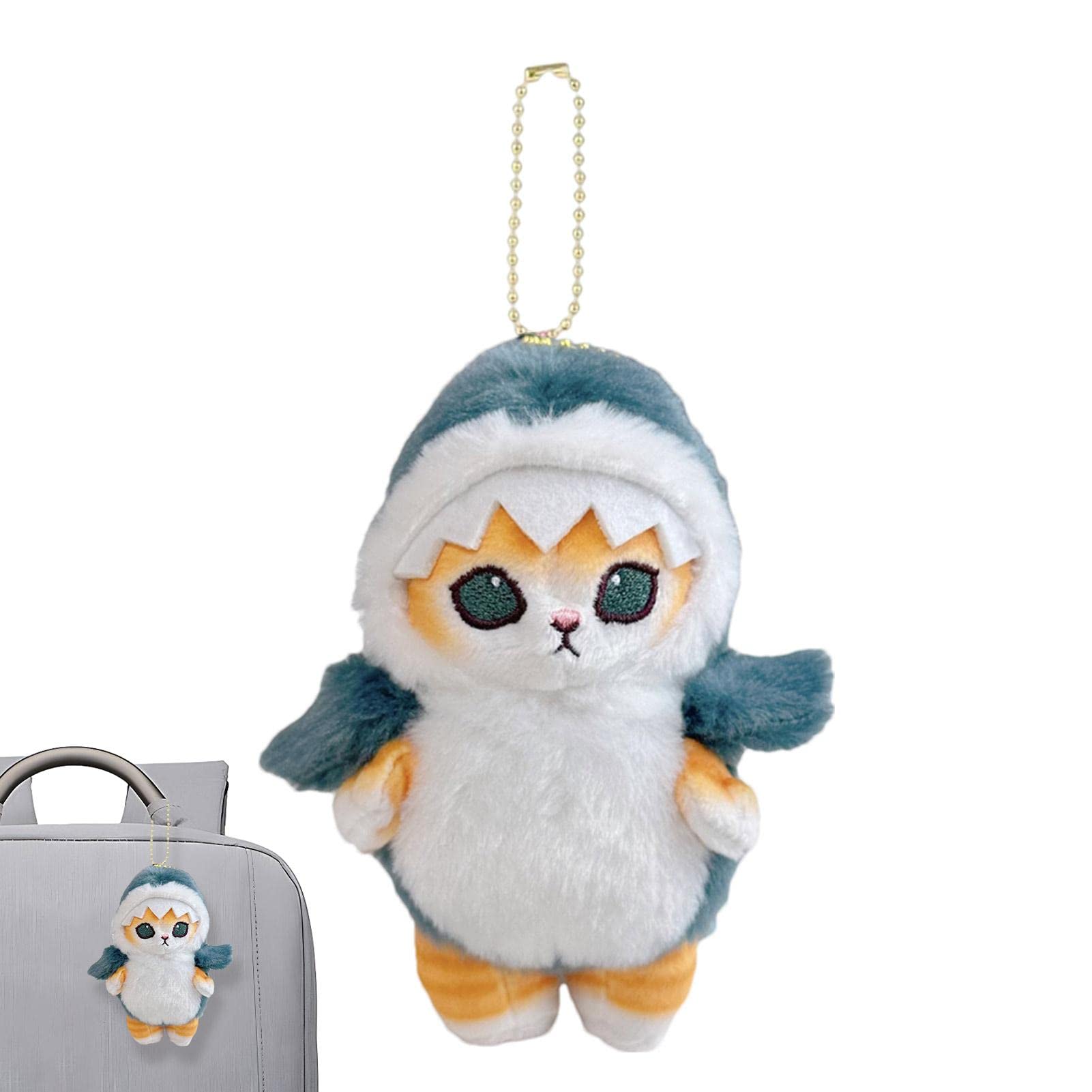 Amazon.co.jp: 猫ぬいぐるみキーホルダー ぬいぐるみアニメ