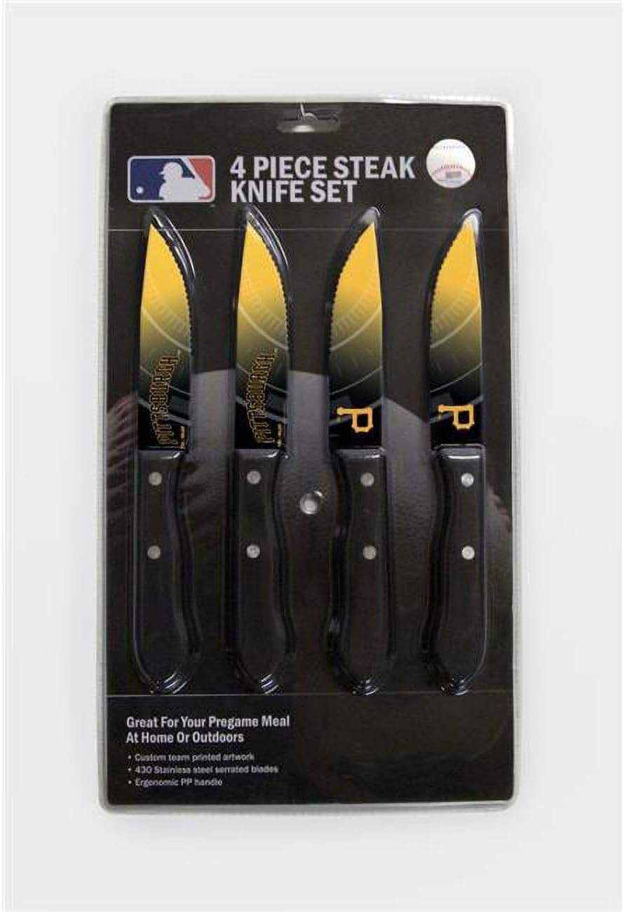 The Sports Vault Los Angeles Dodgers Knife Set - Steak - 4 Pack