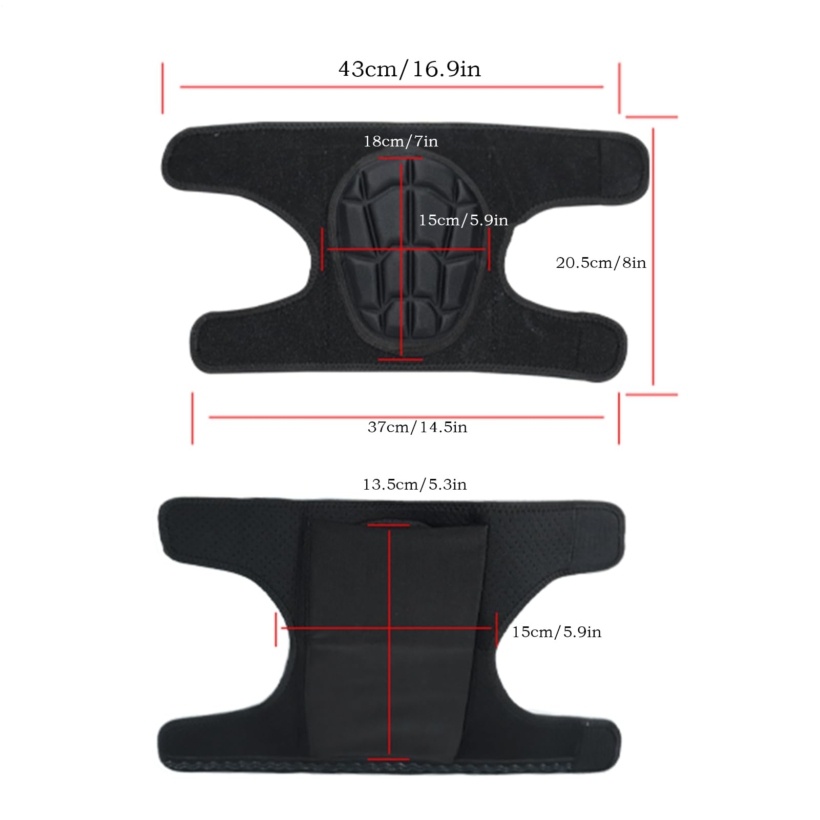 Coussin de coude antidérapant Baseball Softball Volley-ball - Protection avant-bras réglable