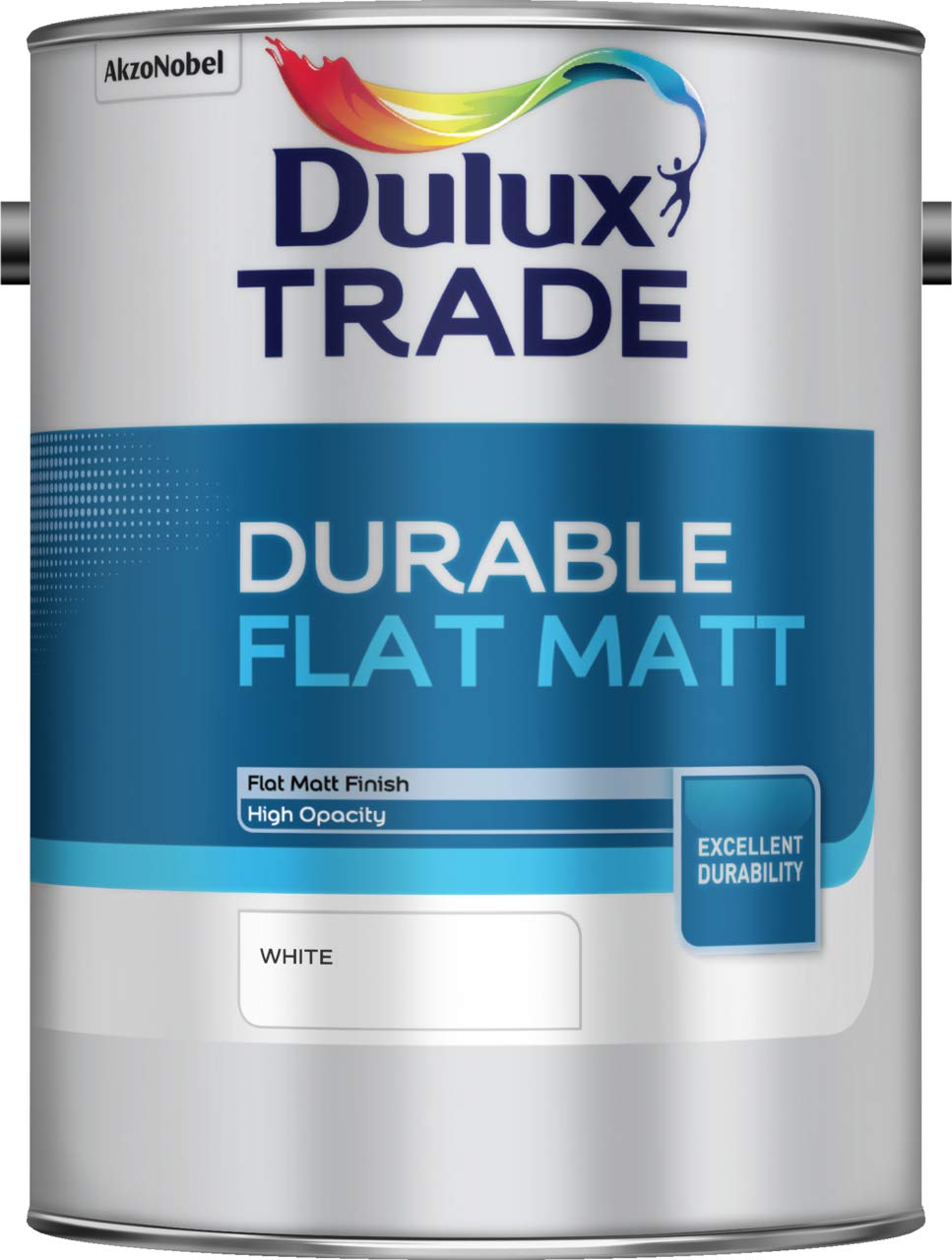 Dulux Trade Unisex White Durable Flat Matt