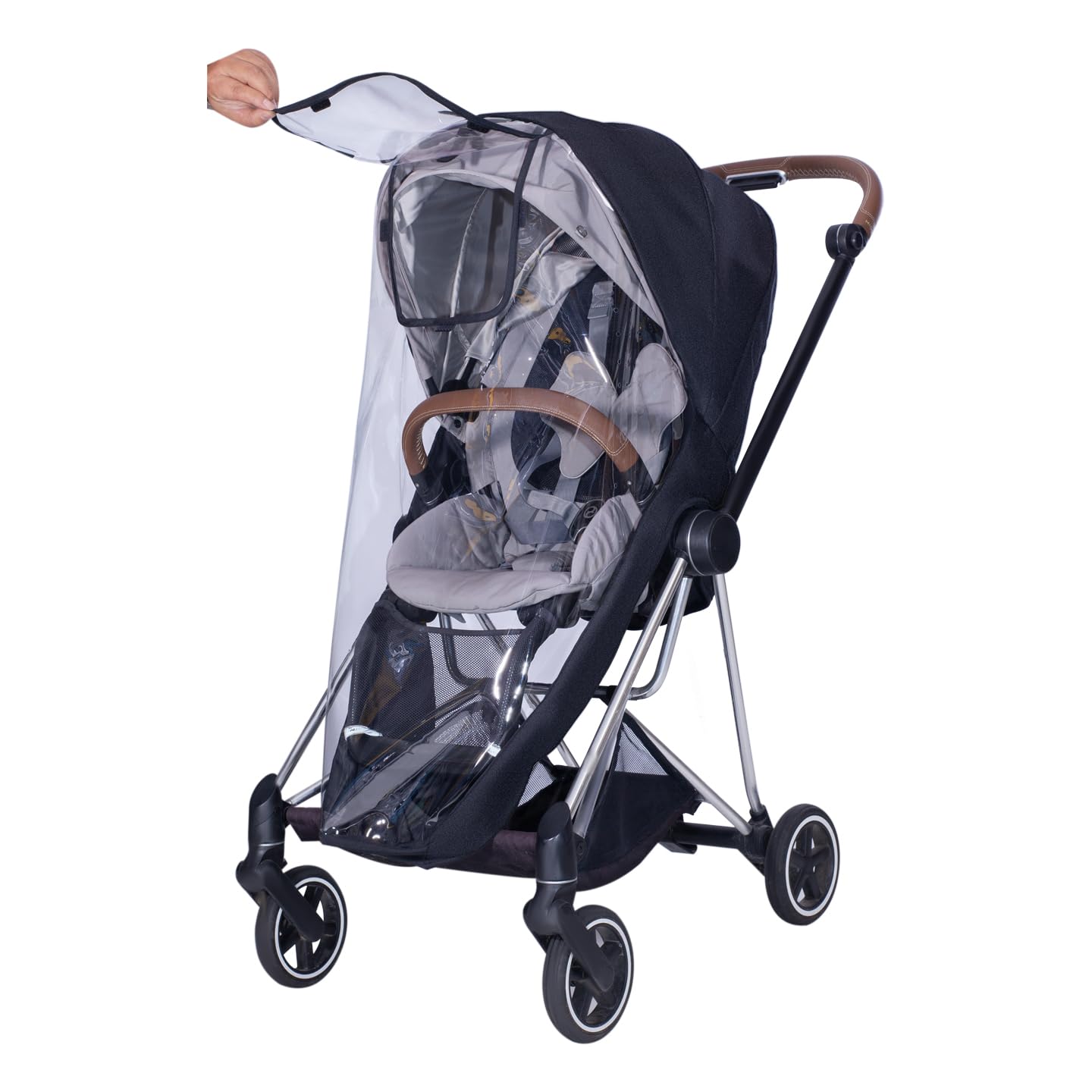 Amazon | ベビーカー用レインカバー フロントガラス用保温カバー 互換