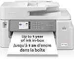 Brother MFC-J5855DW INGVESTISSEMENT A3 Imprimante couleur tout-en-un sans fil avec scanner, photocopieur et fax, 30 ppm Vitesse, 3.5"Ecran de Touch, Connectivité Mobile