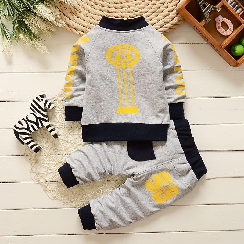 Baby Boy's Clothing Sets Jacket + T-Shirt + Pants Three-Piece Newborn Sportswear outfit clothes - Image 3