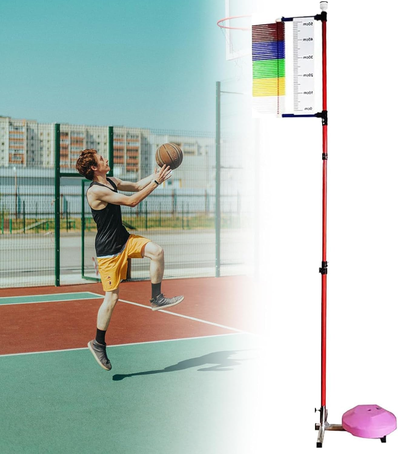 Equipo de Entrenamiento de Baloncesto para Medición Precisa de Salto Vertical