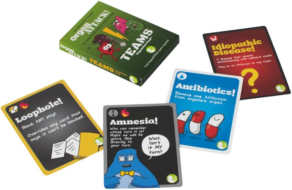 The Awkward Yeti OrganATTACK! Teams Expansion Pack