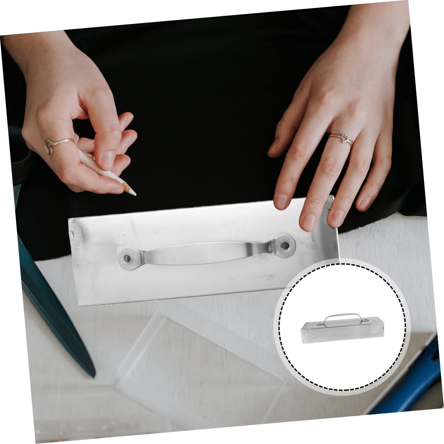 Generic Szycie Blok Clapper Sewing Suppling Fiviation Fivation Zagęszczony Krawiecka Krawca Do Prasowania Szycia Narzędzie Do Szycia Klipla
