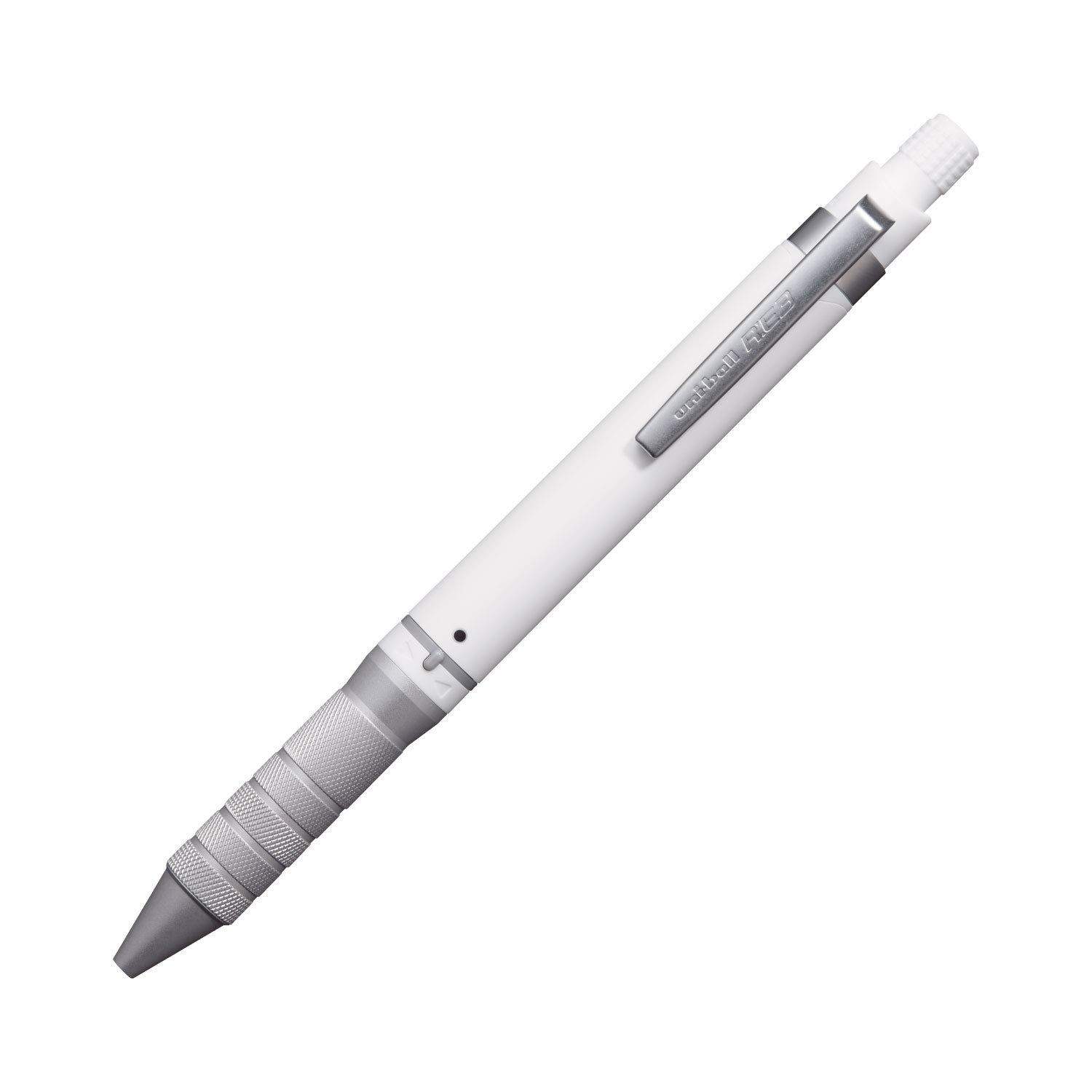 Uni Erasable 3 Color Ballpoint Pen, Ball R:E 3 BIZ 0.5mm, White (URE3100005.1)