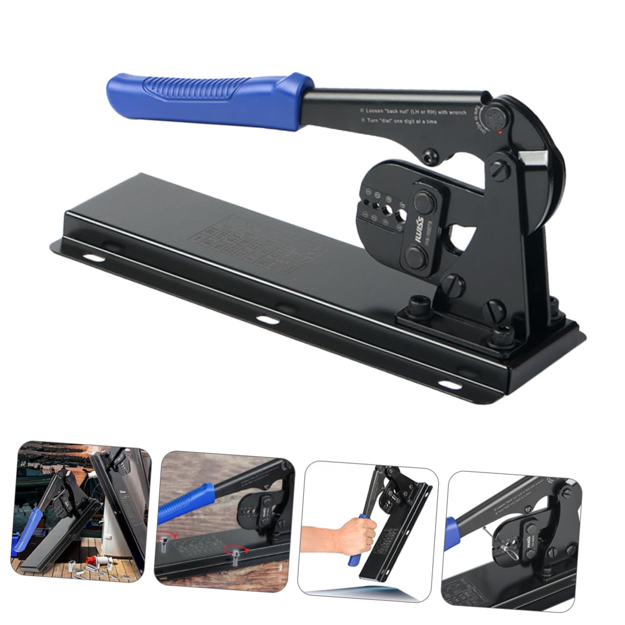 Pinza Crimpatrice Per Cavi Metallici Con Manicotto in Alluminio A Forma Di 8 Per Elettricisti