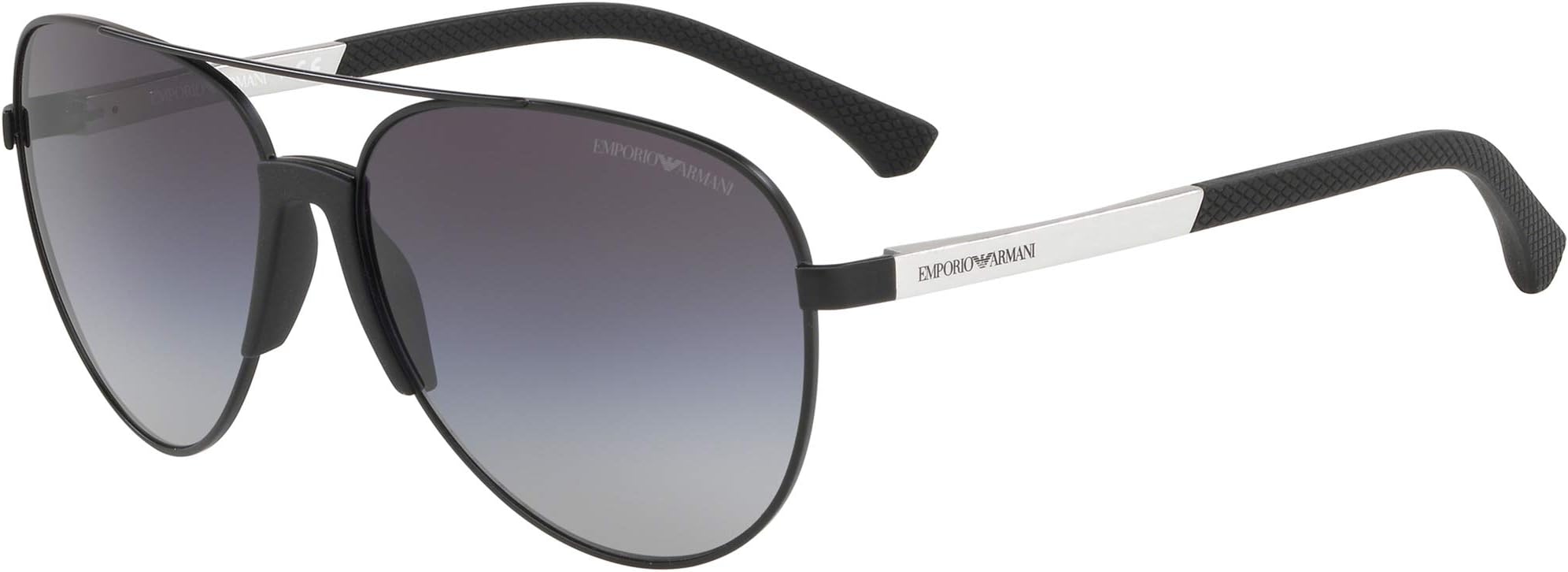 Emporio Armani EA2059 32038G Matte Black EA2059 Pilot Sunglasses Lens Category