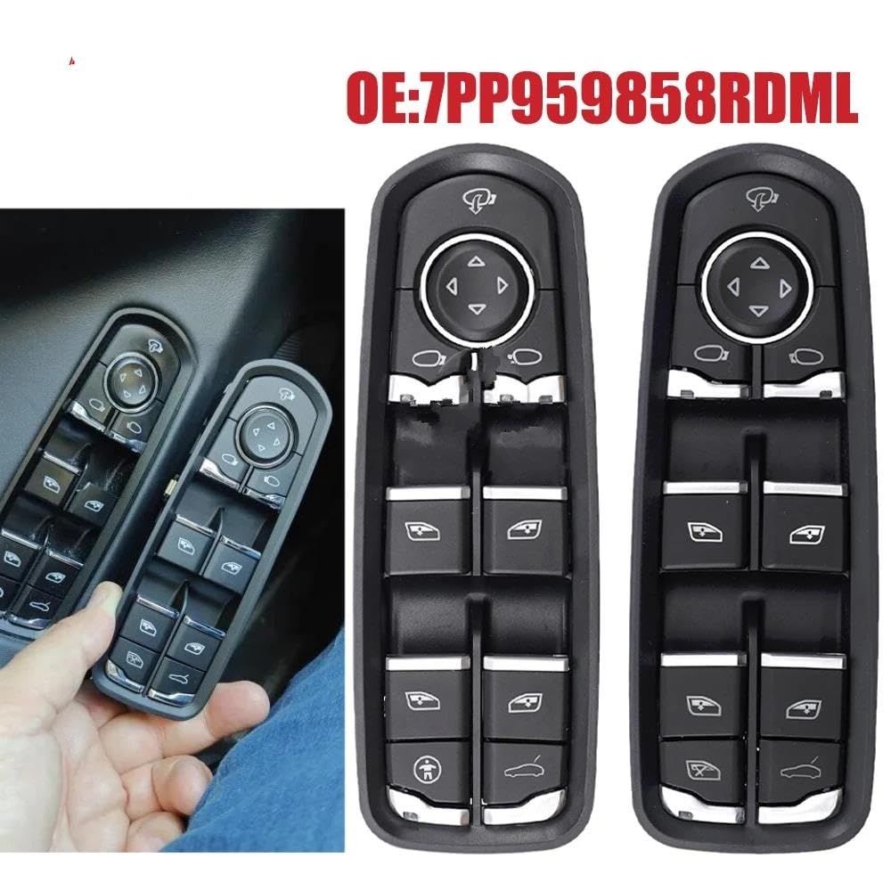 cristal auto Para Cayenne Para Macan Para Panamera 2011-2017 interruptor