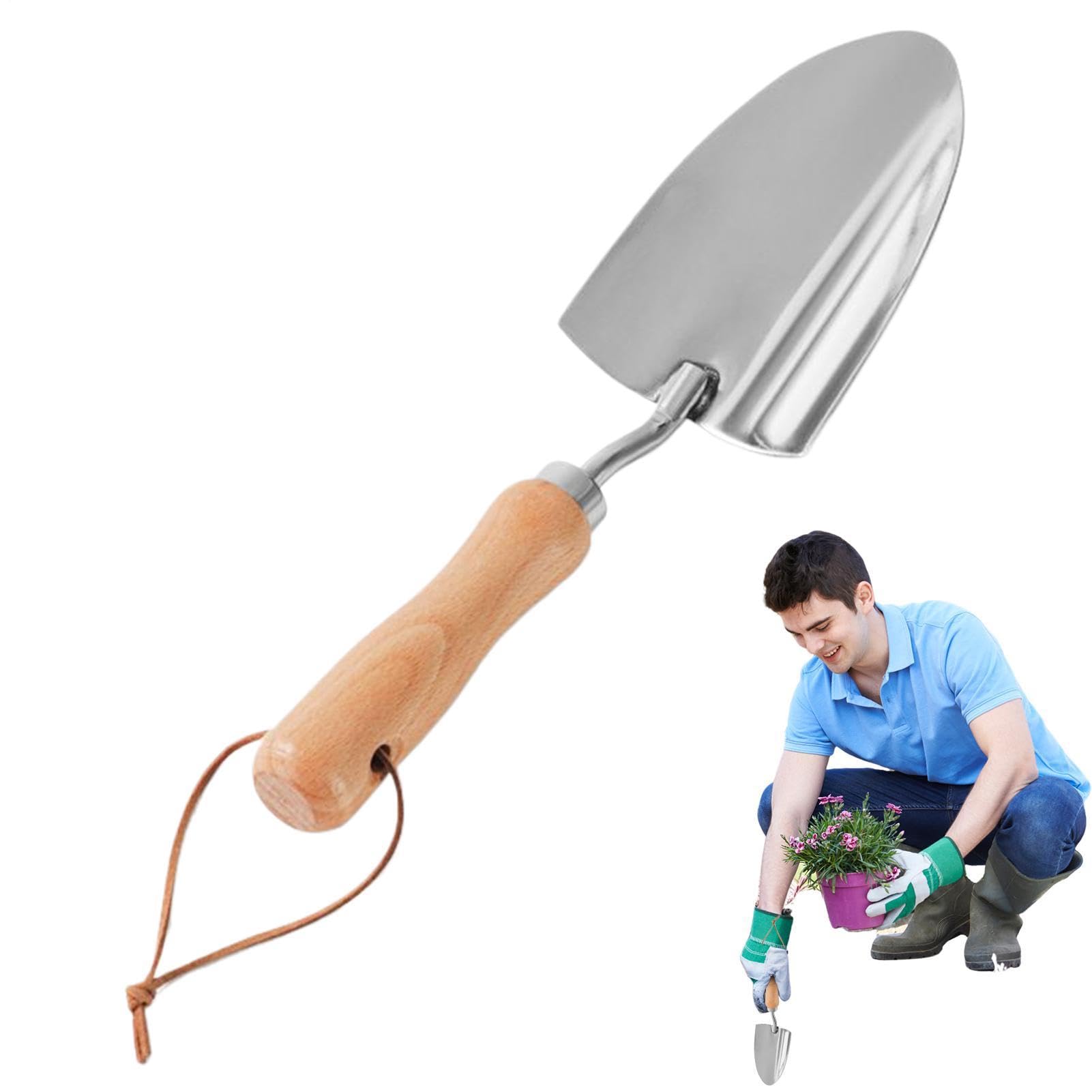Pelle à creuser ultra robuste pour jardinage intensif et transplantation en extérieur