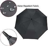 Vista 6 de G4Free Paraguas de Golf Automático Abierto de 47/54/62/68 Pulgadas de Tamaño Extra Grande con Doble Cubierta Ventilada Resistente al Viento e