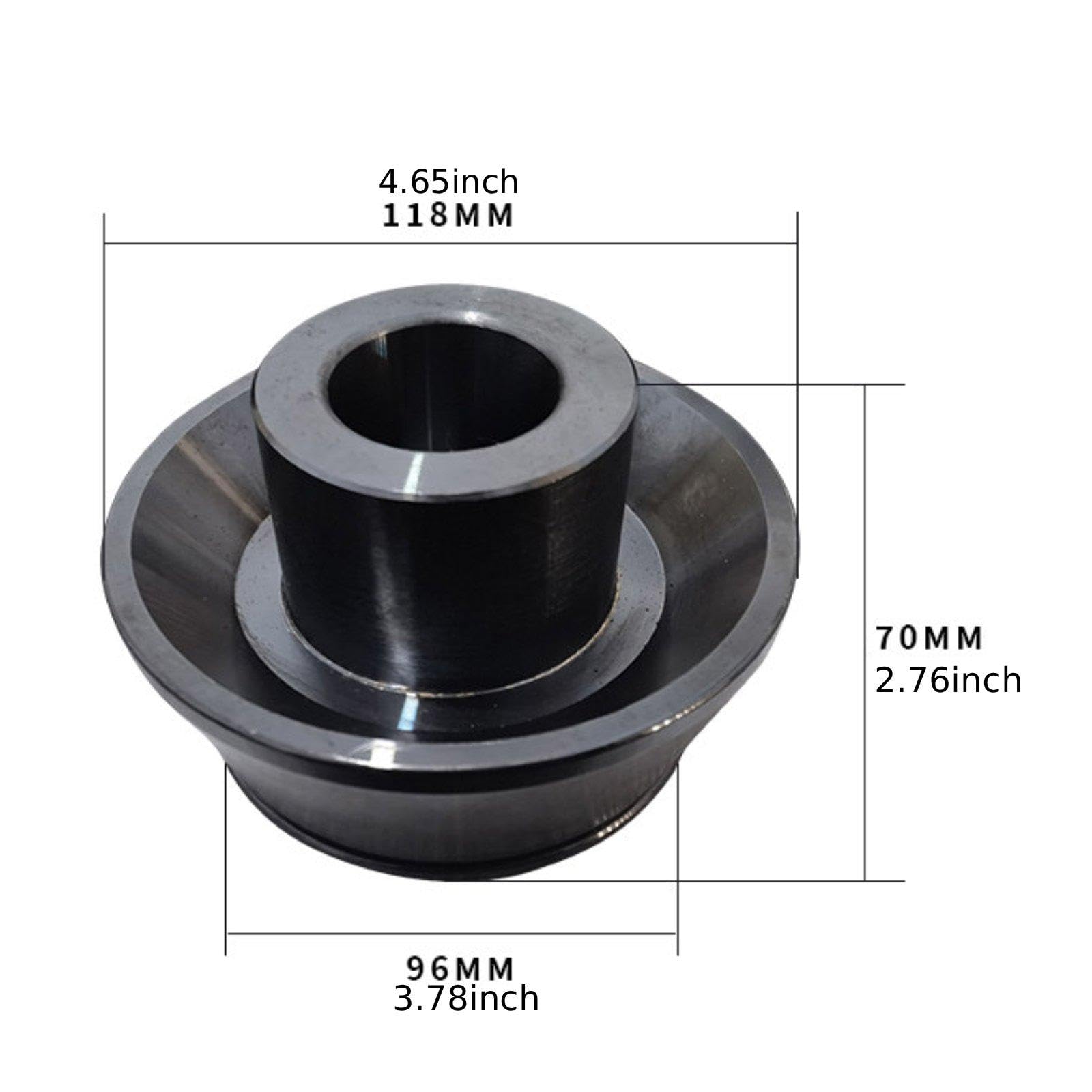 Amagogo Cono equilibrador ruedas, cono equilibrado, reparación neumáticos, componente reparación, pieza automóvil para usuarios bricolaje, 36mm