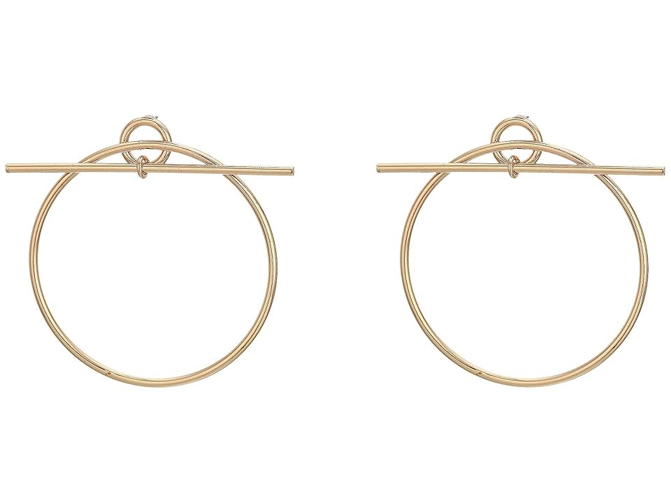 

GUESS Hoop with Bar Earrings (Gold) Earring