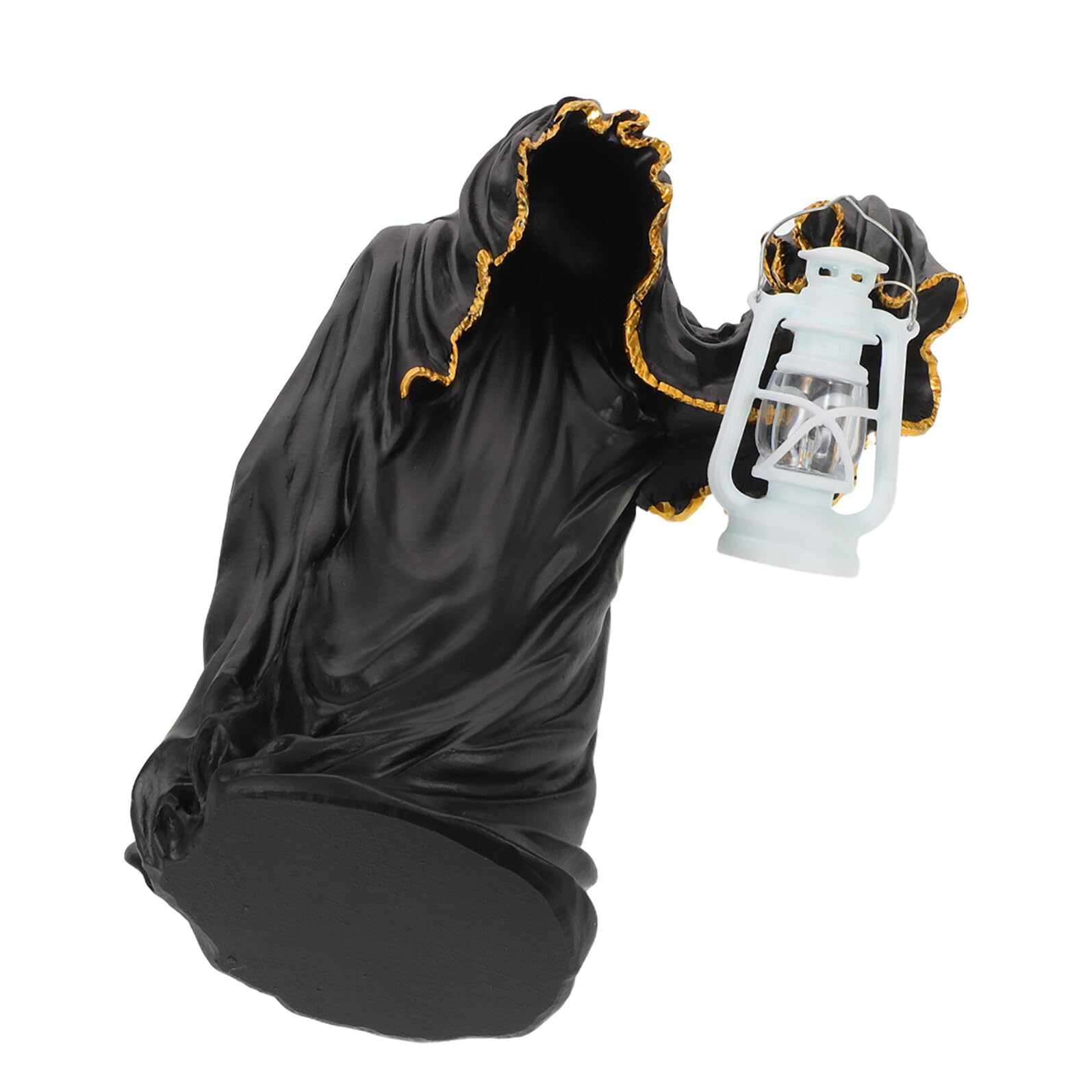 Statue fantôme sorcier à lanterne pour illuminer votre bureau