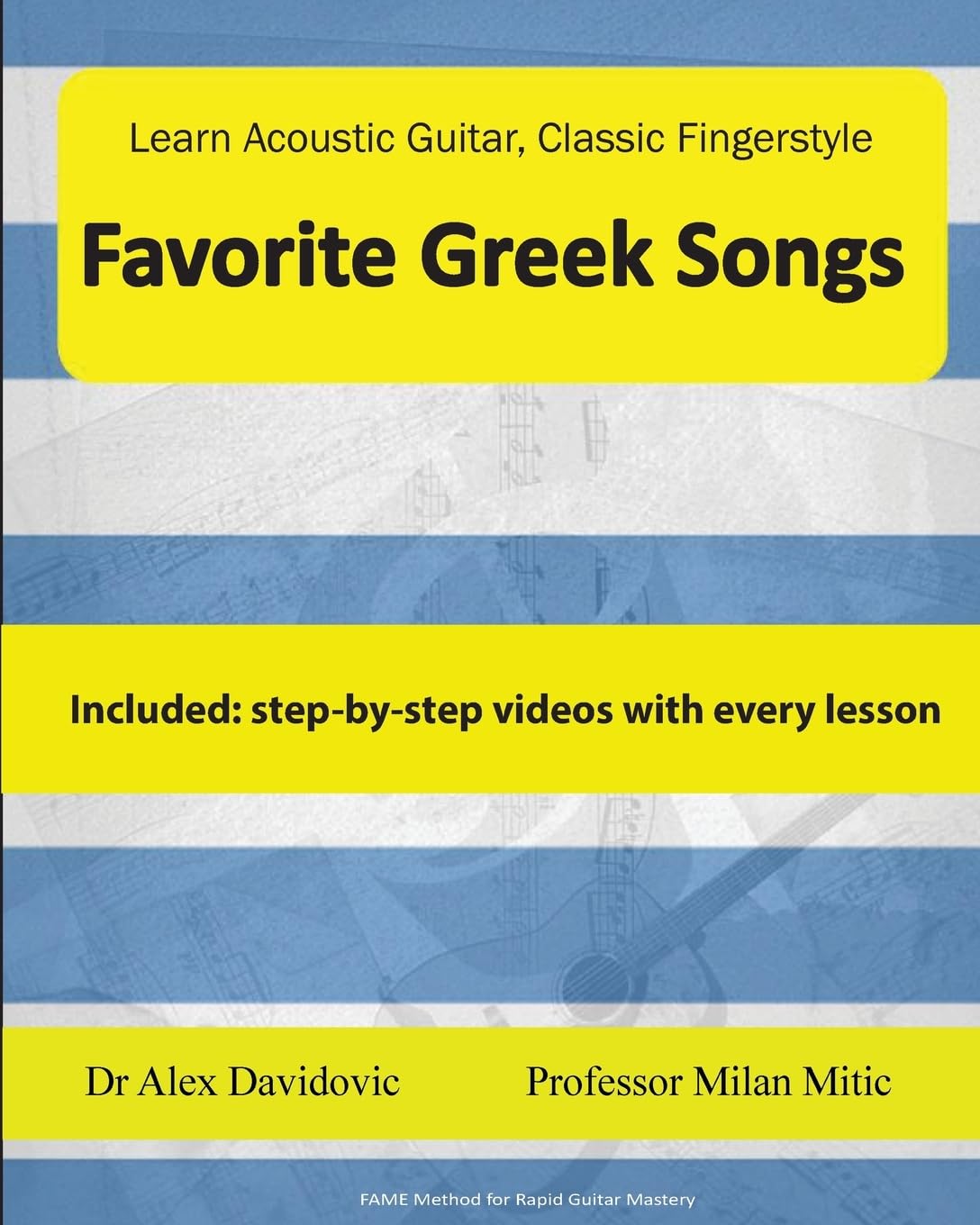 Learn Acoustic Guitar, Classic Fingerstyle: Favorite Greek Songs: Volume 13