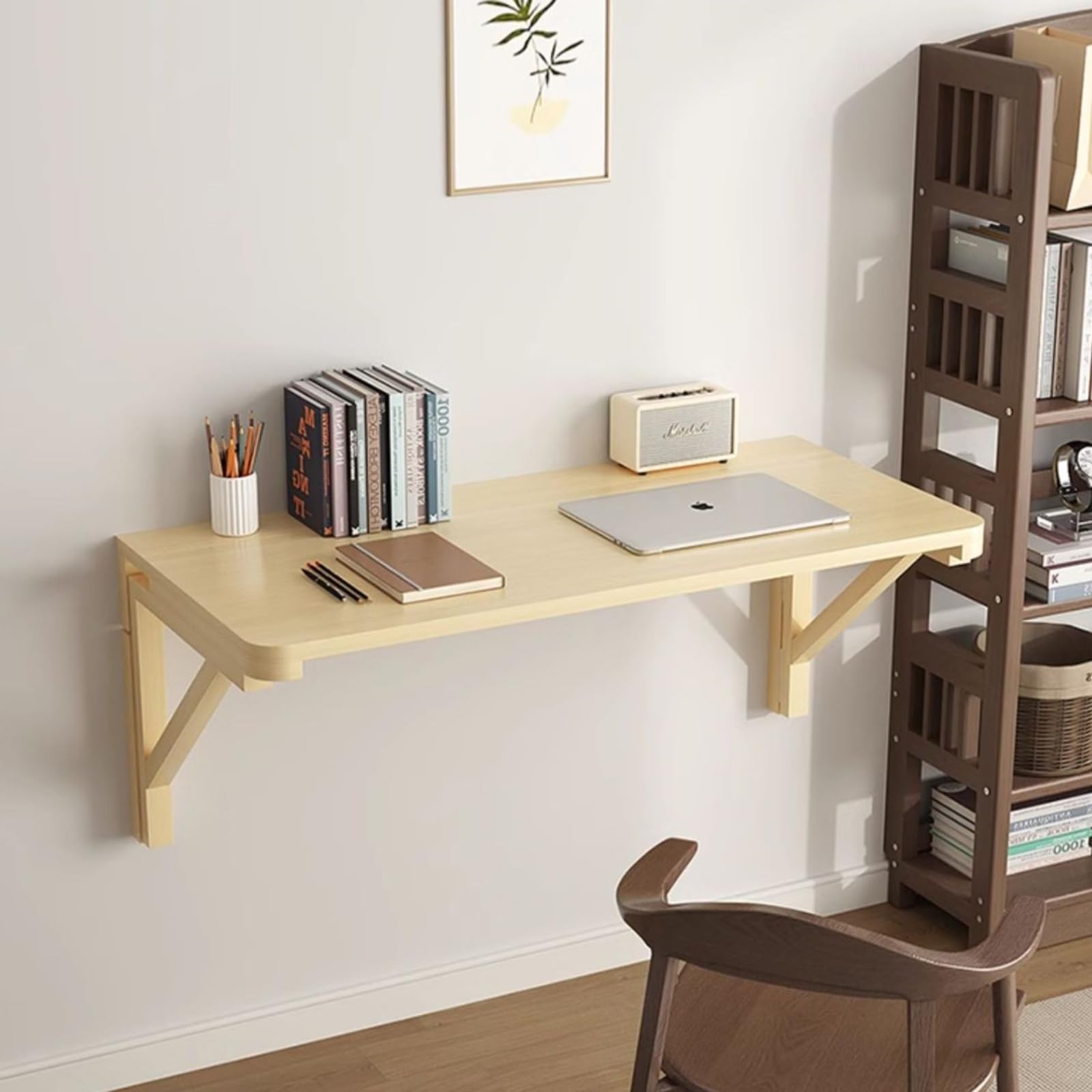 Amazon｜壁掛けテーブル 折畳みテーブル カウンターテーブル 木製