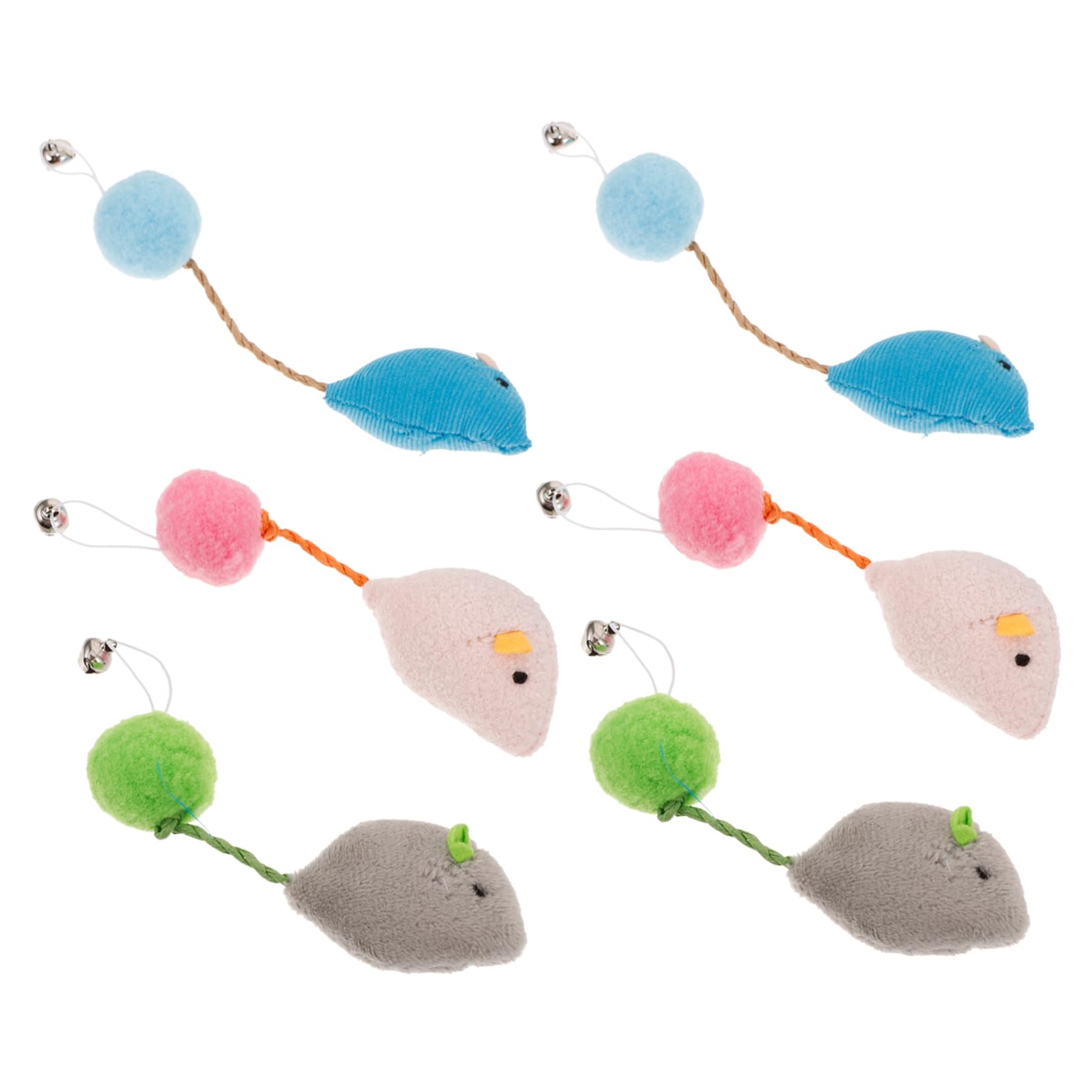 SUPVOX 6 Pièces Souris Jouet pour Chat Interactive Cat Toy Chat Jouet interactif Jouets pour Animaux de Compagnie Fournitures pour Animaux Jouet interactif pour Accessoires on