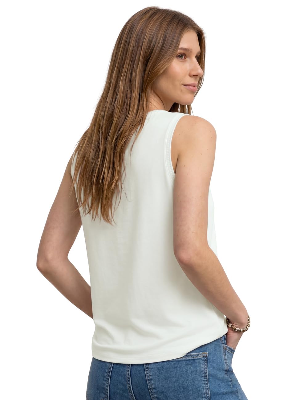 Street One 3230698 Top con Nastro in Crochet Donna (Pacco da 1)