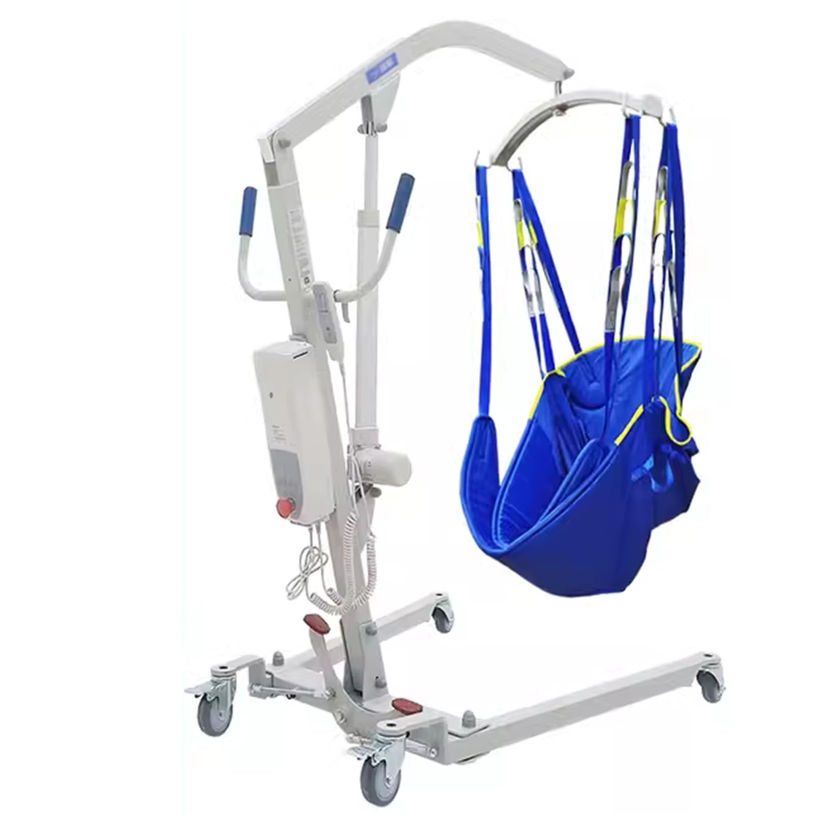 Podnośnik elektryczny, podnośnik do opieki domowej dla osób starszych, regulowana podstawa, pilot zdalnego sterowania, nośność 150kg (B)