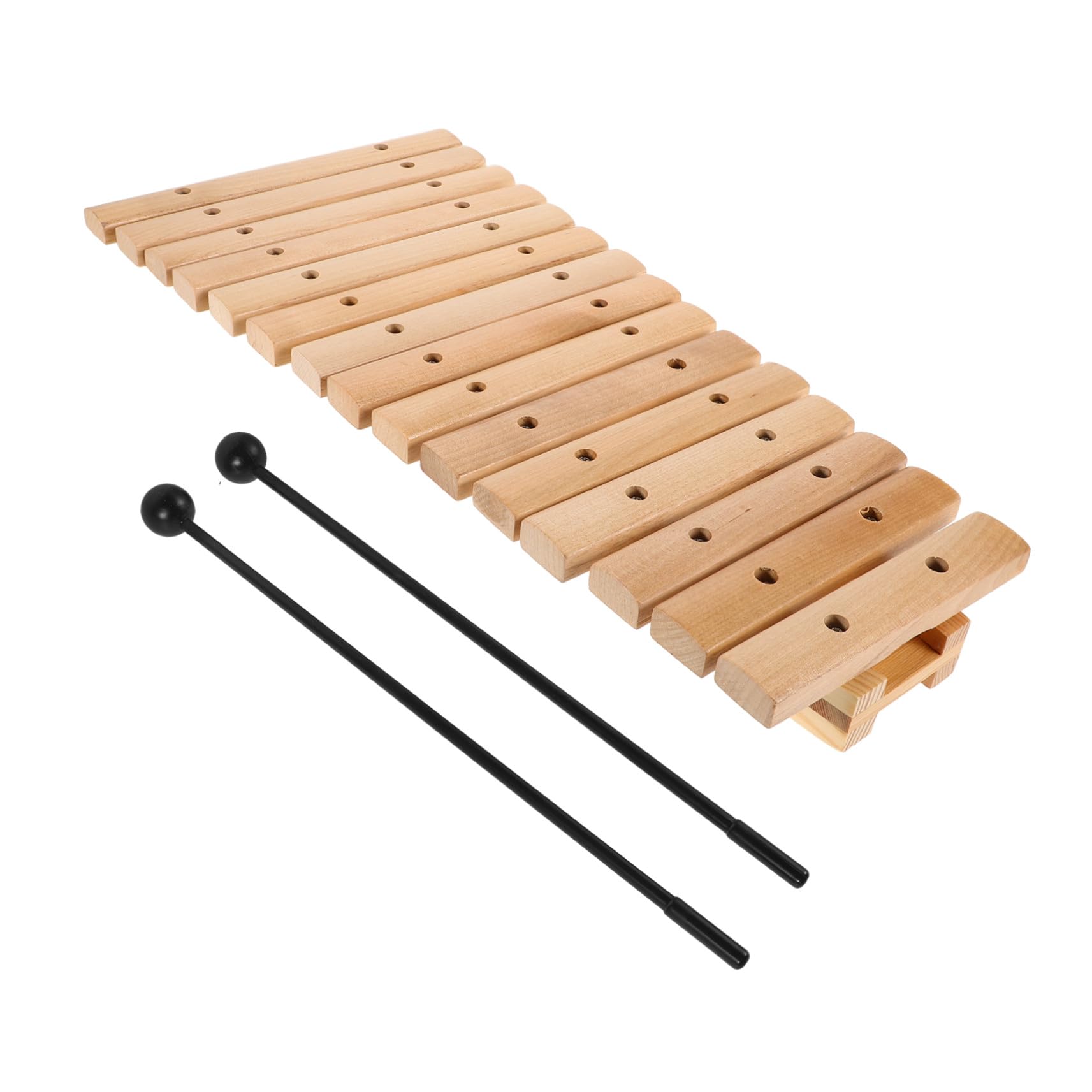 Xilofono Montessori in Legno 15 Note con Bacchette per Ragazzo Ragazza | Gioco Educativo per Asilo e Casa, Sviluppo Ritmico e Musicale, per Toddler