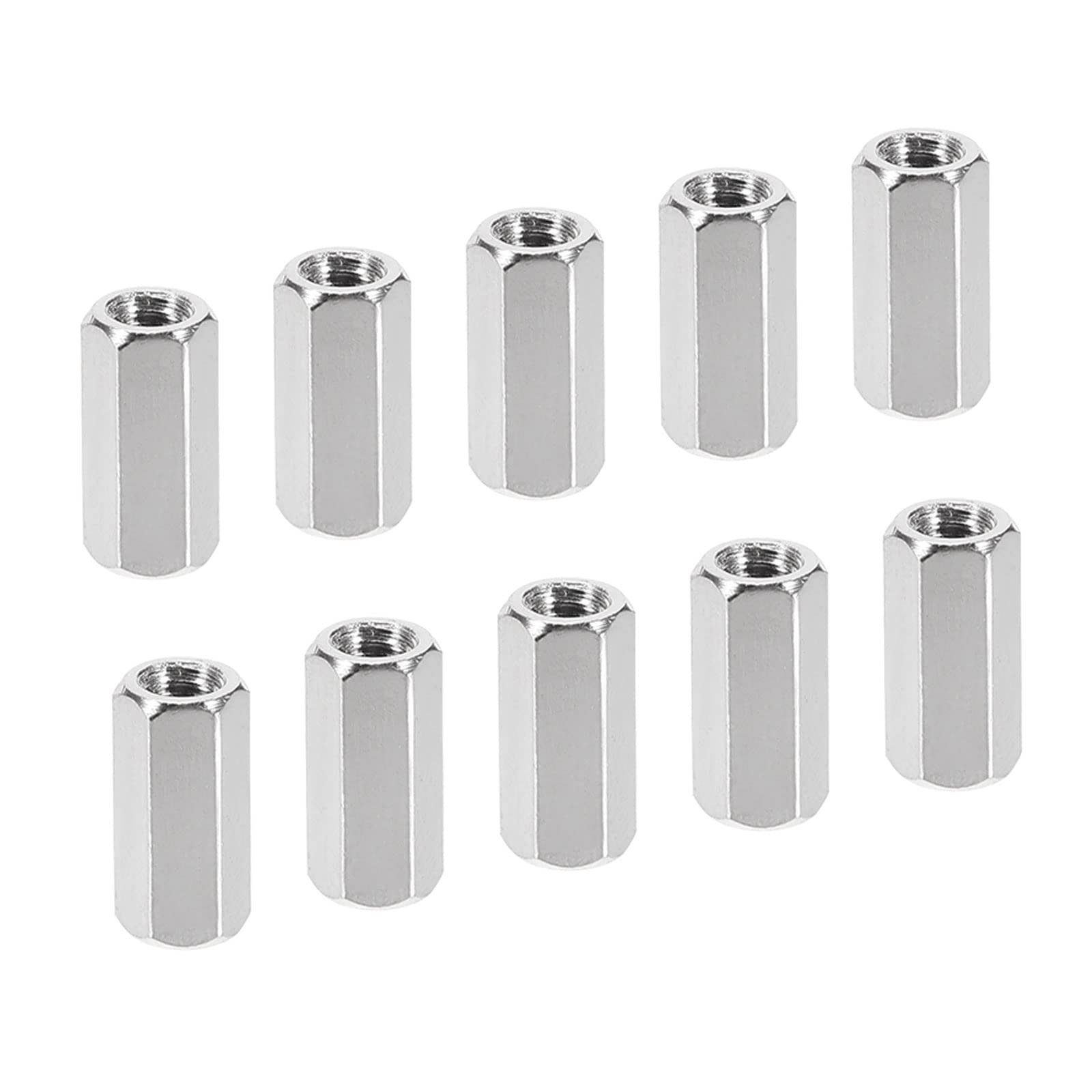 YOKIVE 10 Pcs M4 Spacers, Brass Hex PCB Standoffs Nuts, Keep Height Consistent, Great for Motherboard Circuit Board