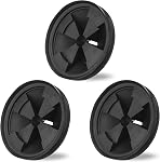 Garbage Disposal Splash Guard, 3 3/8" for InSinkErator Evolution Series QCB-AM Kitchen Sink Baffle Rubber Drain Cover 2022 Upgraded Removable Quiet Collar EPDM Insert Parts
