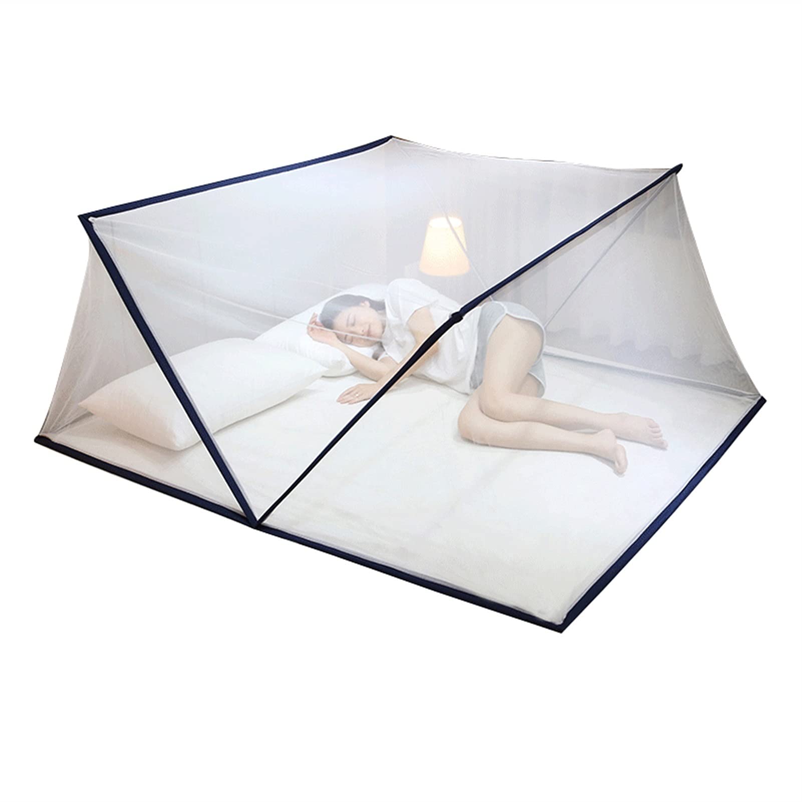 Moustiquaire de camping pliable contre les moustiques installation gratuite pour lit